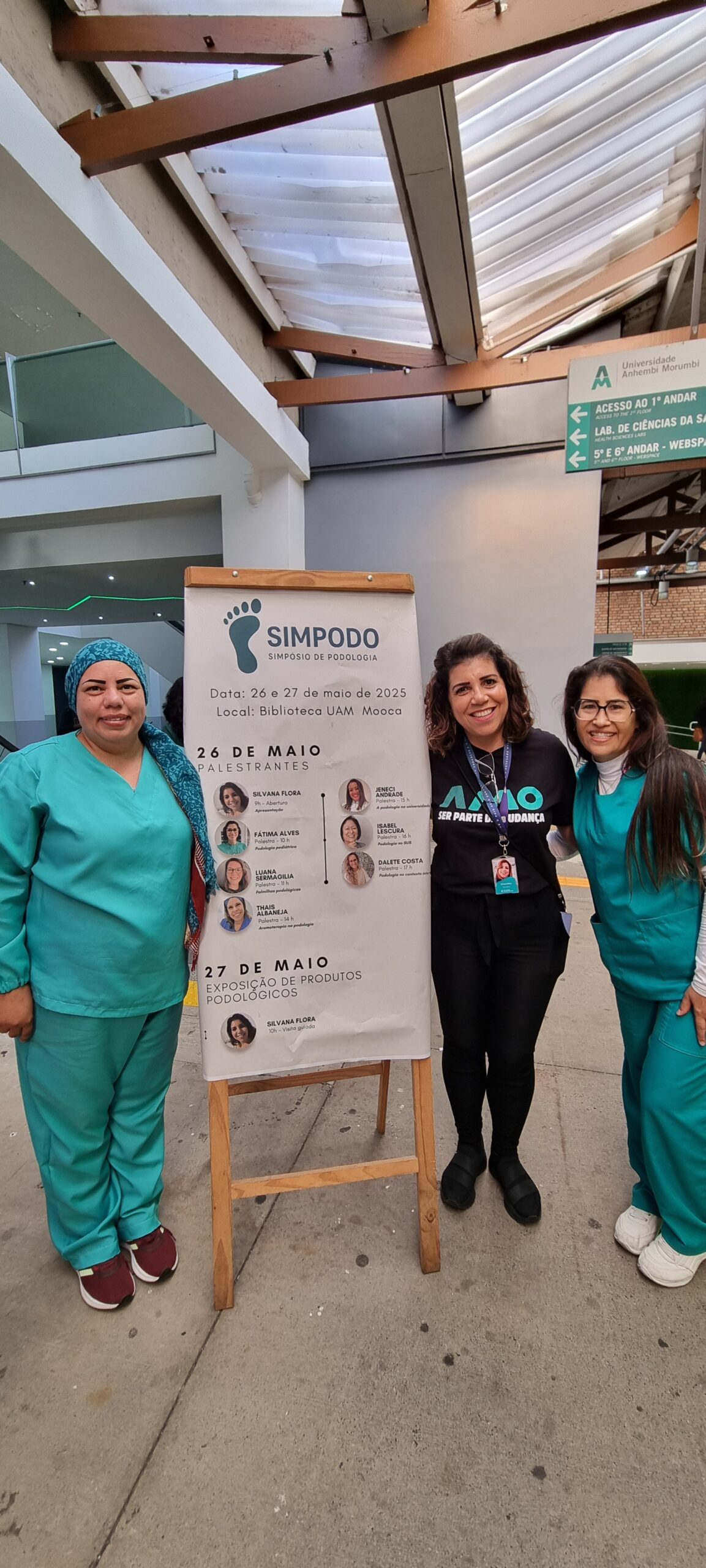 Simpósio de Podologia acontece no campus Mooca da AMO