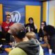 Visita aos estúdios da Rádio Metropolitana FM