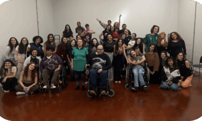 Clube dos Paraplégicos nos cursos de Teatro e Dança