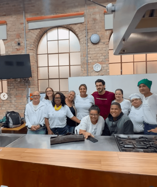 Curso de Gastronomia em parceria com o Rei da Cutelaria