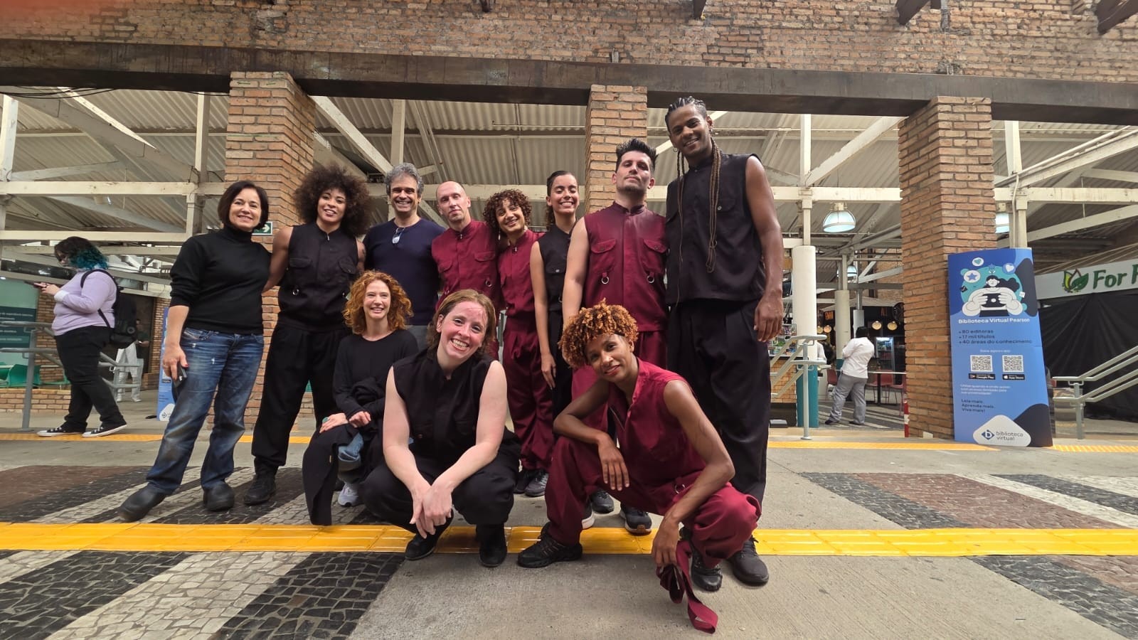 Companhia de dança na Anhembi