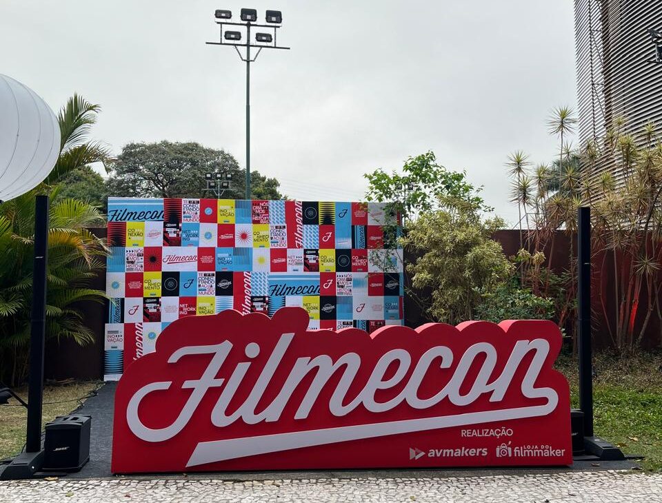 Filmecon 2025 no Teatro Gamaro no campus Mooca da Anhembi. Imagem: Karina Joubert (colaboração para AGCOM)